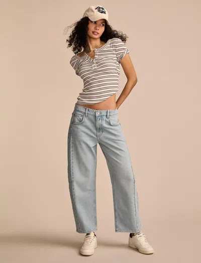 Lucky Brand Women's Barrel Leg In Blue