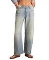 Lucky Brand Barrel Wide Leg Jeans In Brown