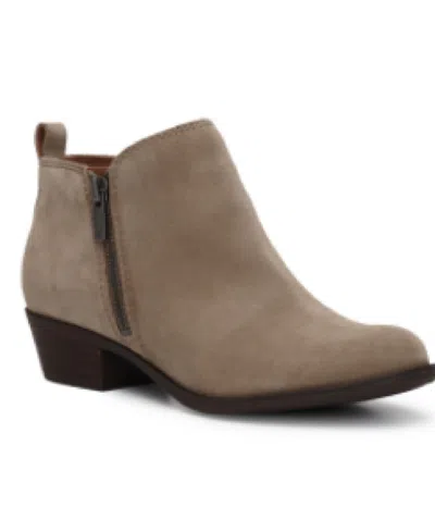 Lucky Brand Women's Basel Ankle Booties In Brown