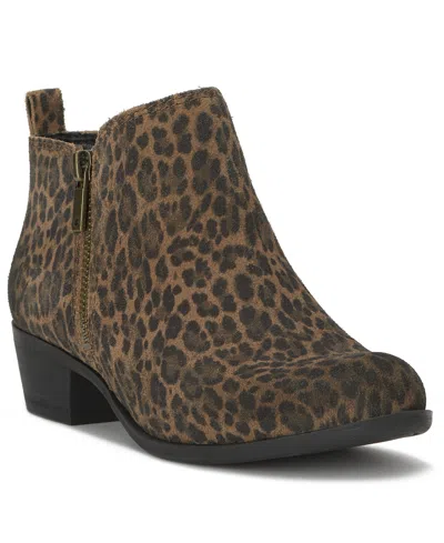 Lucky Brand Women's Basel Ankle Booties In Animal Print