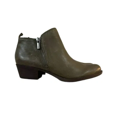 Lucky Brand Women's Basel Low Heel Boots In Olive