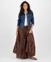 Lucky Brand Women's Broomstick Cotton Maxi Skirt
