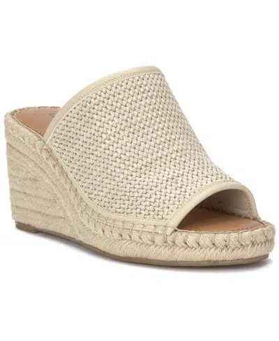 Lucky Brand Women's Cabriah Platform Wedge Sandals In Neutral