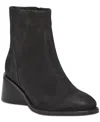Lucky Brand Caddier Bootie In Black Nubuck