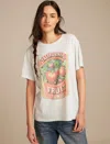 Lucky Brand Women's California Fruit Graphic-print Boyfriend Tee In White