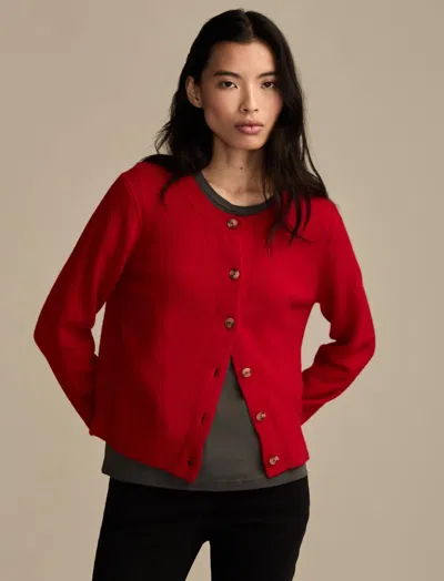 Lucky Brand Women's Cashmere Cardigan In Gray