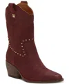 LUCKY BRAND WOMEN'S CESIET STUDDED COWBOY BOOTS