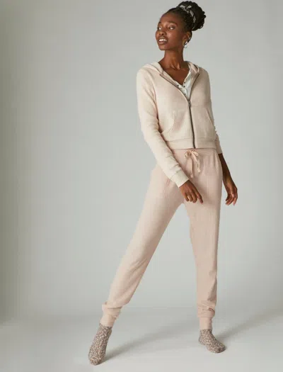 Lucky Brand Women's Cloud Jersey Waffle Jogger In Beige