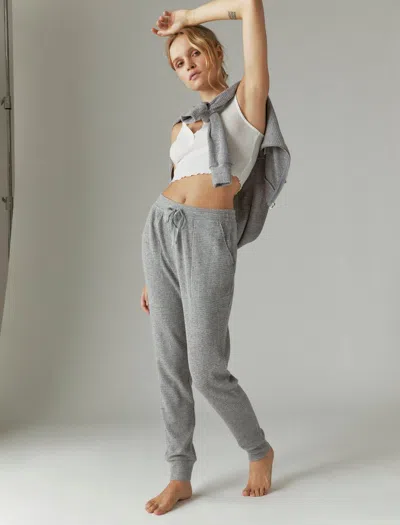 Lucky Brand Women's Cloud Jersey Waffle Jogger In Grey