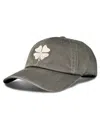 Lucky Brand Women's Clover Baseball Hat In Charcoal
