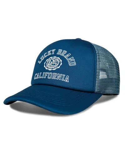 Lucky Brand Women's Collegiate Trucker Hat In Blue