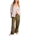 Lucky Brand Wide Leg Utility Drawstring Pants