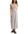Lucky Brand Women's Cotton Striped Gauzy Jumpsuit