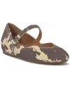 Lucky Brand Cyrena Mary Jane Flat In Brown