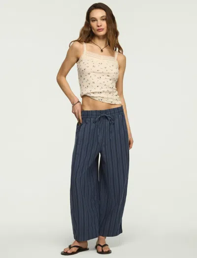 Lucky Brand Women's Drawstring Balloon Pant In Blue