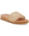 Lucky Brand Dylina Slide Sandal In Natural Raffia