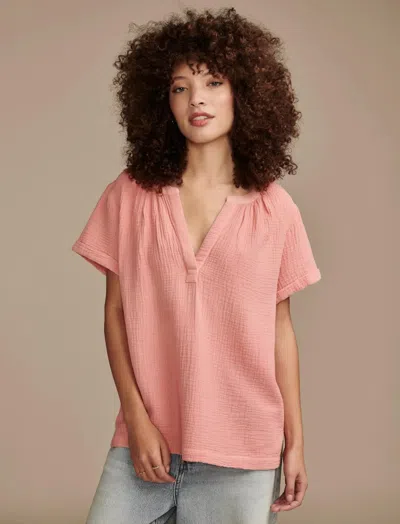 Lucky Brand Women's Easy Popover Shirt In Multi