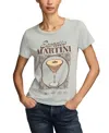 Lucky Brand Women's Espresso Martini Classic Crew Neck T-shirt In Blue