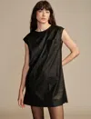 LUCKY BRAND WOMEN'S FAUX LEATHER DRESS
