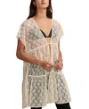 LUCKY BRAND WOMEN'S FESTIVAL LACE TIERED DUSTER