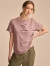 Lucky Brand Women's Forever Mine Boyfriend Tee In Neutral