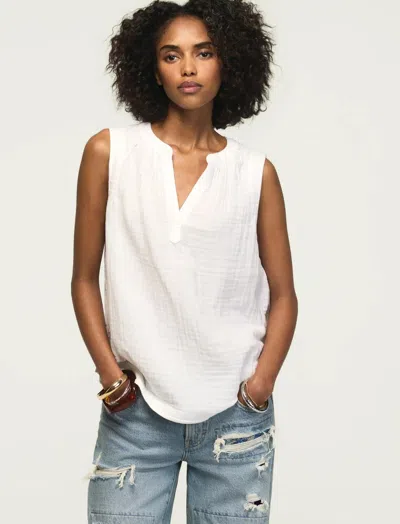 Lucky Brand Women's Gauze Popover Tank In Multi