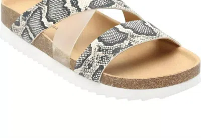 Lucky Brand Women's Hafina Sandals In Natural, Clear, Alamera, Pvc In Multi