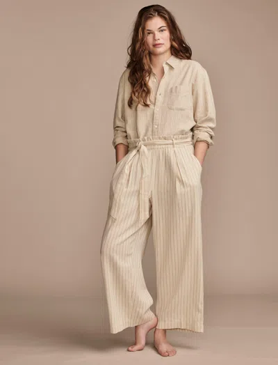 Lucky Brand Women's Hemp Paperbag Pant In Multi