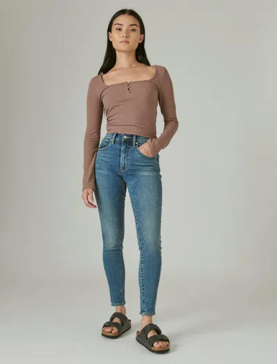Lucky Brand Women's High Rise Bridgette Skinny In Multi