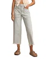 Lucky Brand Women's High-rise Cropped Wide-leg Jeans In Glaze Up Wash