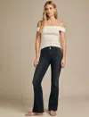 Lucky Brand Stevie High Waist Flare Jeans In Blue