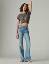 Lucky Brand Women's High Rise Stevie Flare In Multi