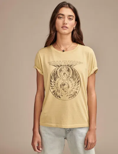 Lucky Brand Journey Beetle Graphic T-shirt In Multi