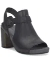 Lucky Brand Juliane Block Heel Sandal In Black