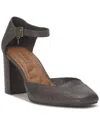 Lucky Brand Kanira Ankle Strap Pump In Gray