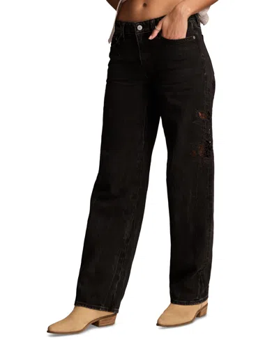 Lucky Brand Women's Legend Baggy High-rise Jeans In Black
