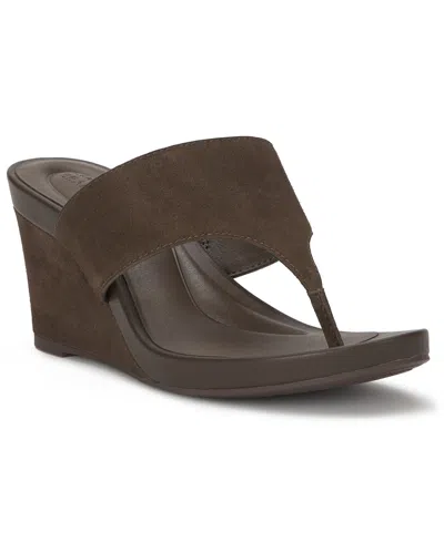 Lucky Brand Women's Libbie Thong Platform Wedge Sandals In Multi