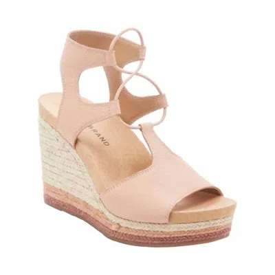 Lucky Brand Women's Lk Yejida 2 Espadrille Wedges In Maple Sugar In Brown
