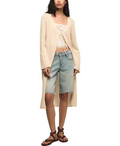 Lucky Brand Women's Long-sleeve Sweater In Gray