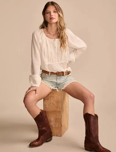 Lucky Brand Women's Low Rise Festival Short In Multi