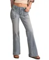 Lucky Brand Low Rise Flare Jeans In Imagined Indigo Wash