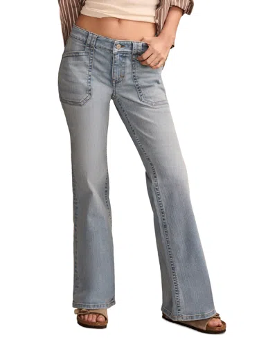 LUCKY BRAND WOMEN'S LOW-RISE FLARE-LEG DENIM JEANS