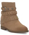 Lucky Brand Miav Bootie In Tuscany Suede Summer Haze