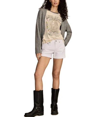 Lucky Brand Women's Mid-rise Ava Shorts In Multi