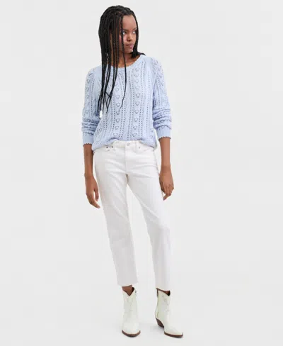 Lucky Brand Women's Mid-rise Sweet Crop Jeans In White