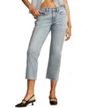 Lucky Brand Women's Mid-rise Sweet Cut-hem Cropped Denim Jeans In Capwin Wash