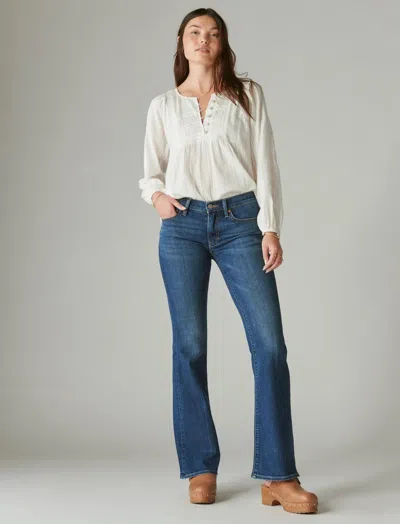 Lucky Brand Women's Mid Rise Sweet Flare