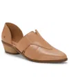 Lucky Brand Women's Minnsy Cutout Low-heel Shooties In Brown