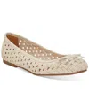Lucky Brand Mogeni Ballet Flat In Smoke Grey Leather