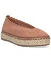 Lucky Brand Women's Orena Knit Espadrille Flats In Corange Knit